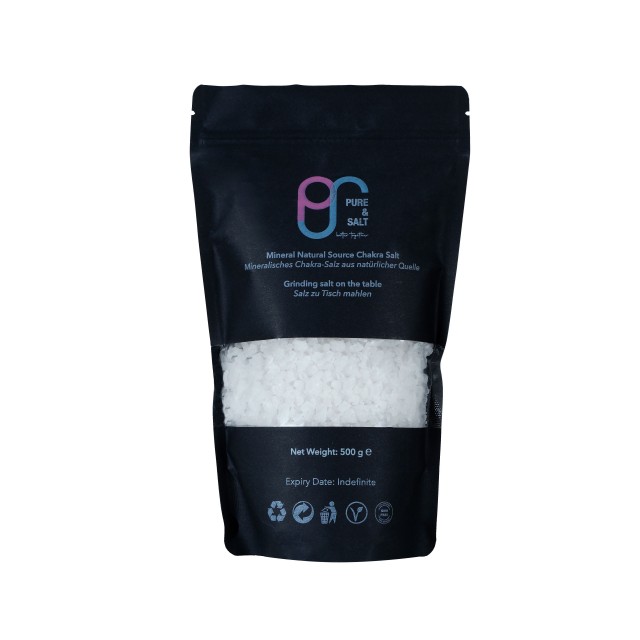 Mineralisches Natürliches Quellsalz Chakrasalz (Salz zum Mahlen am Tisch)