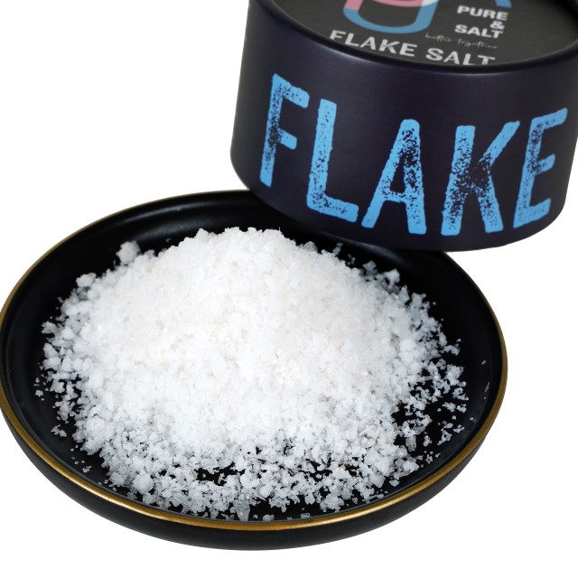 Natürliches und Handgemachtes Quellsalz für Feinschmecker, 300 Gramm (Feinsalz Naiv, von Hand Zerbröseltes Salz)